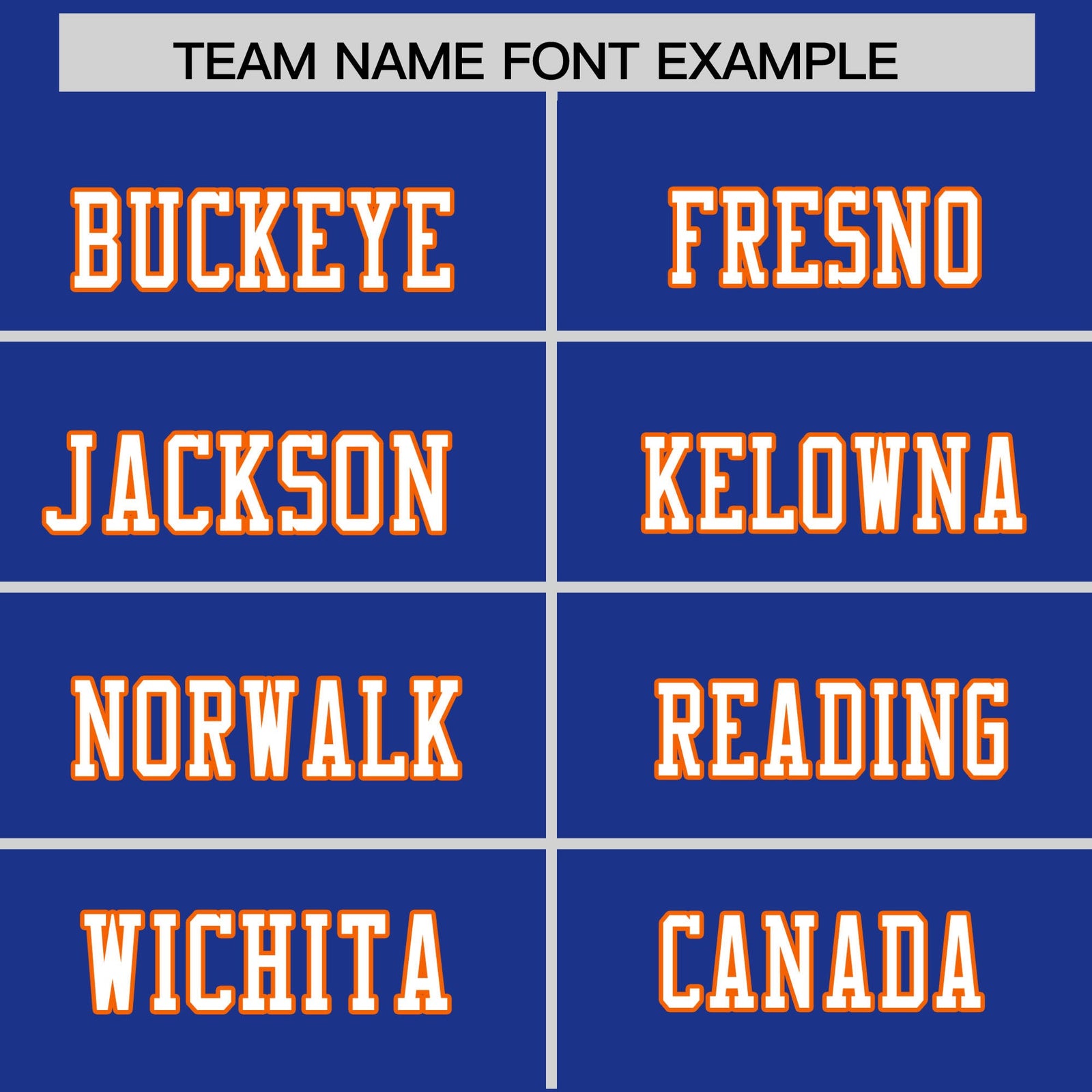 Custom Royal Orange Personalized Shoulder Star Pattern Authentic American Football Jersey
