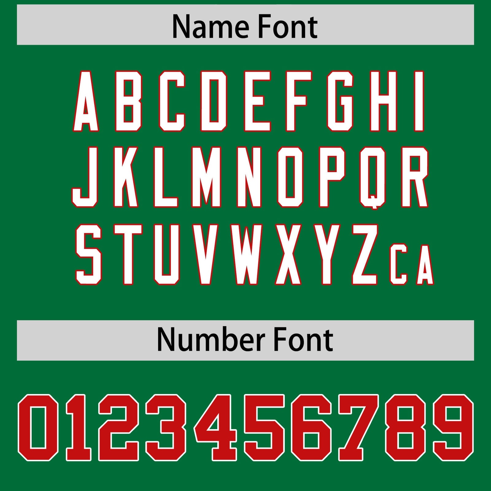 Custom Kelly Green Red Personalized Shoulder Star Pattern Authentic American Football Jersey