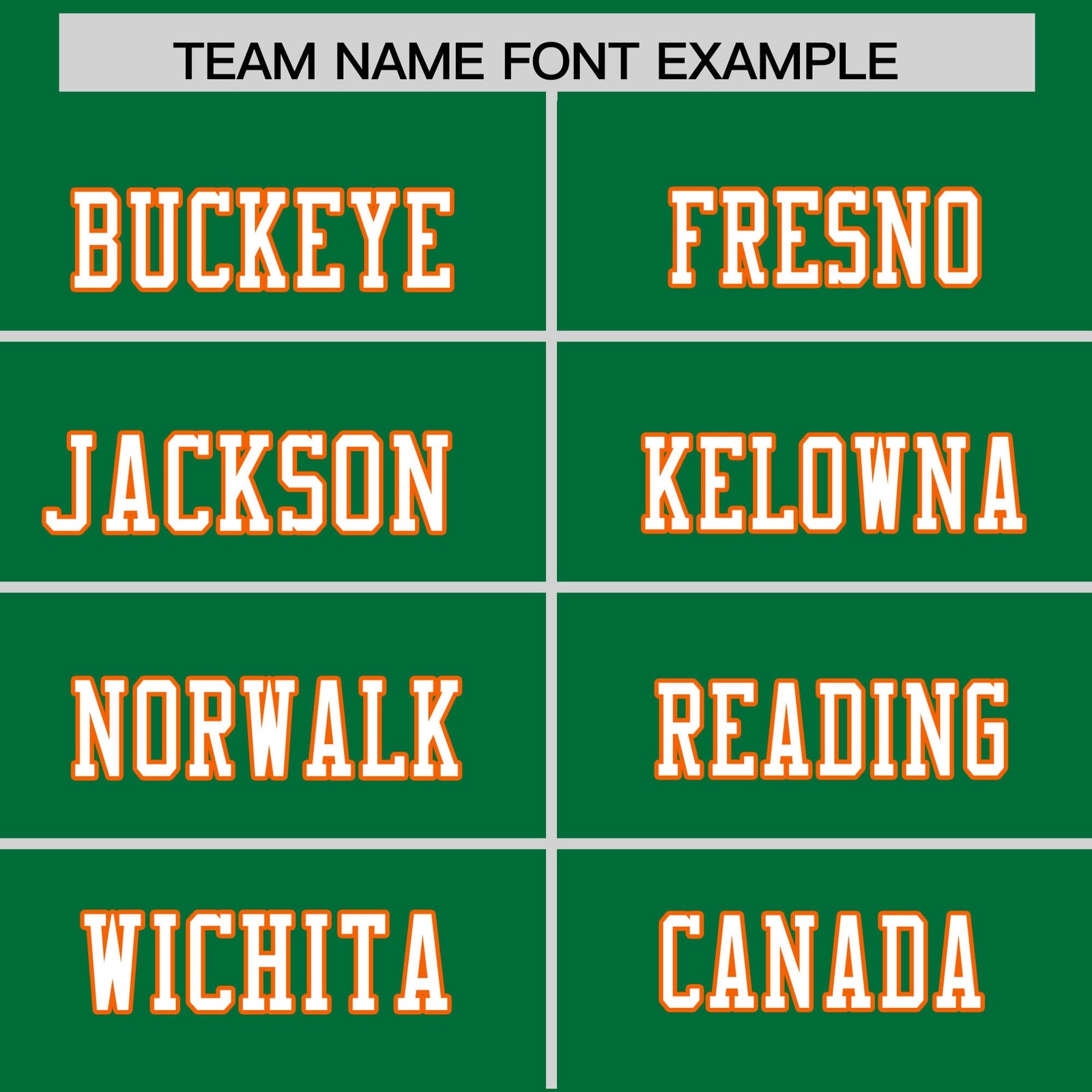 Custom Kelly Green Orange Personalized Shoulder Star Pattern Authentic American Football Jersey