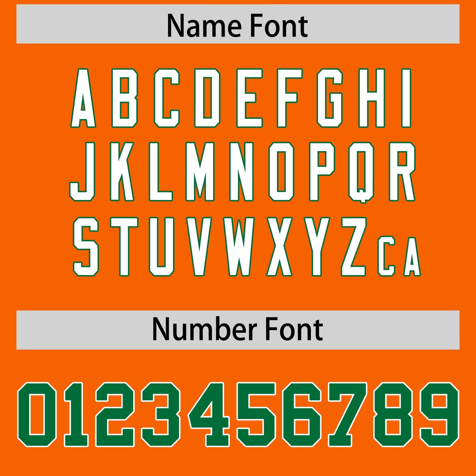 Custom Orange Kelly Green Personalized Shoulder Star Pattern Authentic American Football Jersey