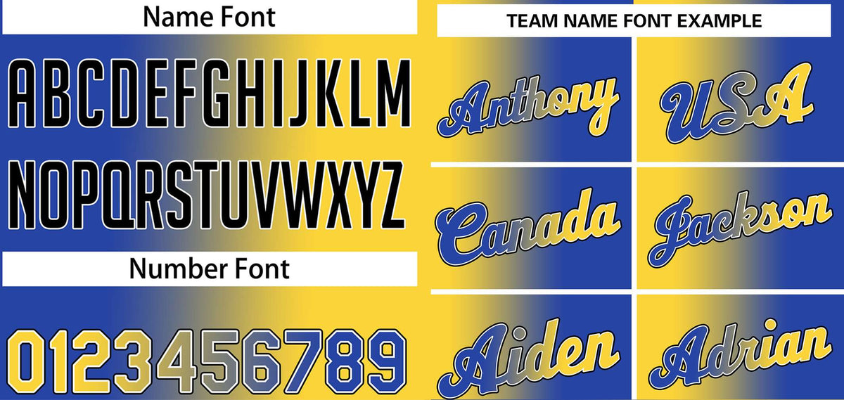 Custom Yellow Royal Black-Royal Gradient Fashion Tops Tilted Basketball Jersey