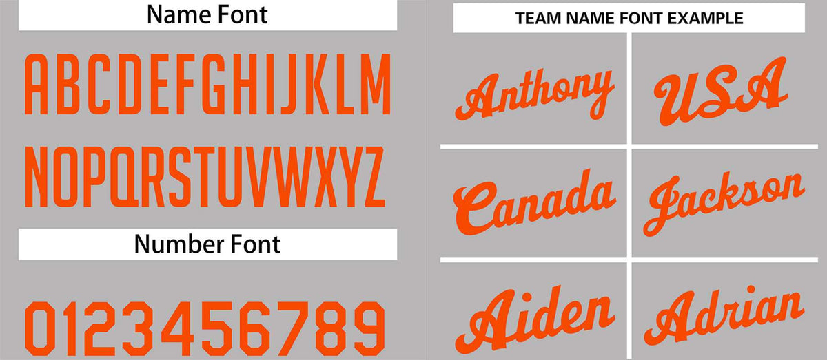 Custom Gray Orange Classic Tops Casual Basketball Jersey