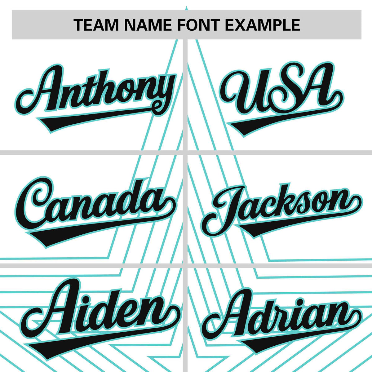 Custom White Aqua Personalized Star Pattern Raglan Sleeves Performance T-Shirt