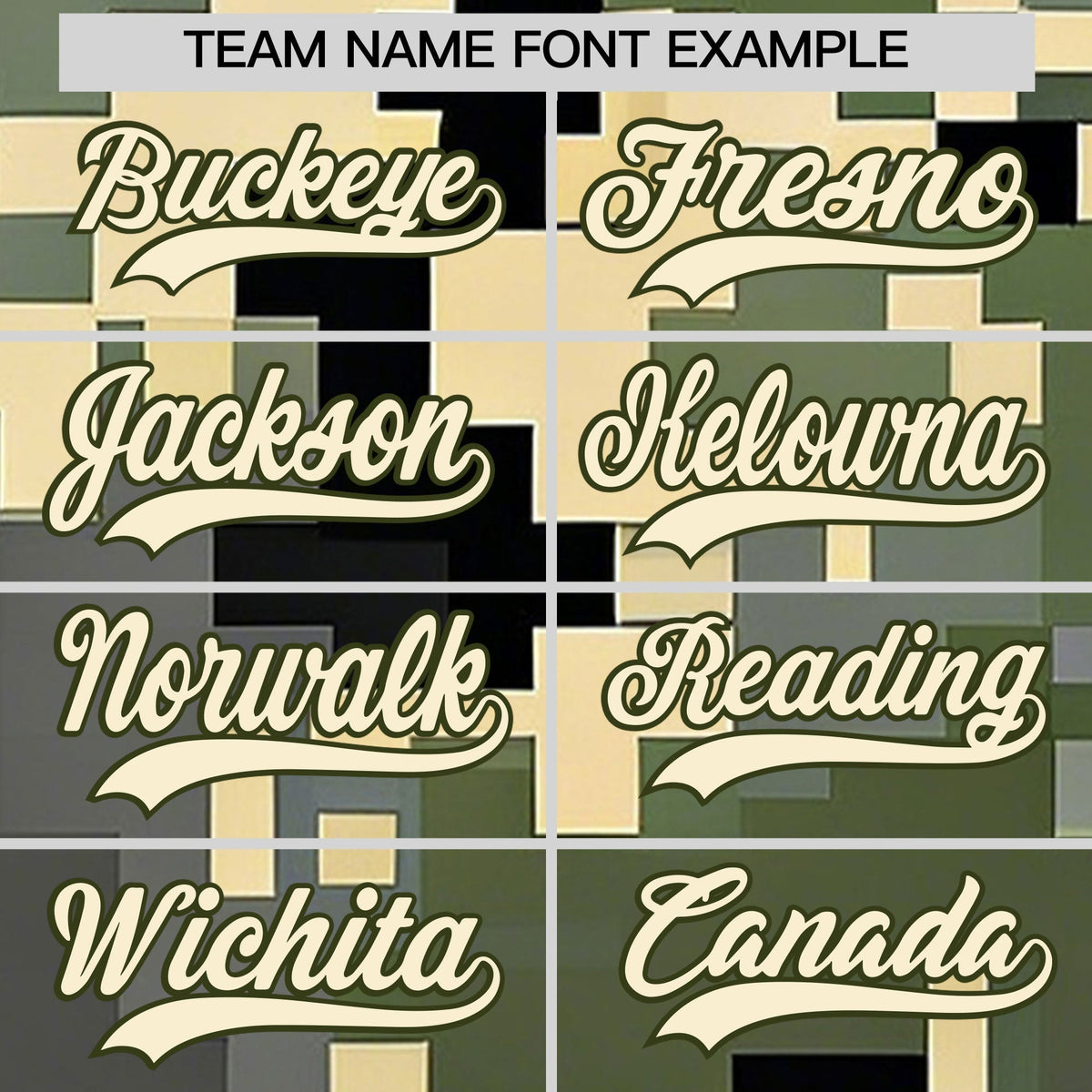 Custom Camo T-shirts Light Khaki Olive Jungle Camouflage Training Shirts