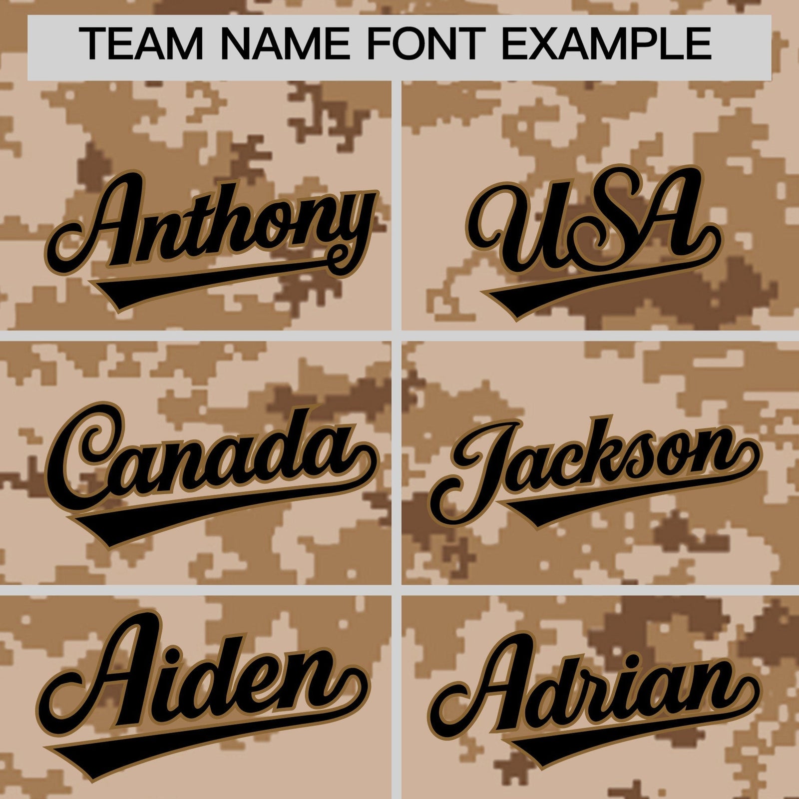 Custom Camo T-shirts Camel Black Jungle Camouflage Outdoor Shirts