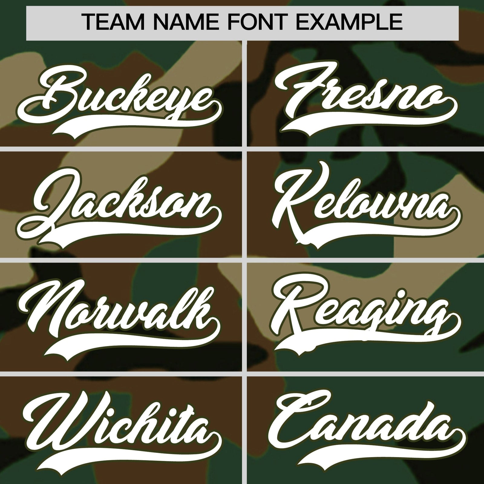 Custom Camo T-shirts Olive White Jungle Camouflage Training Shirts
