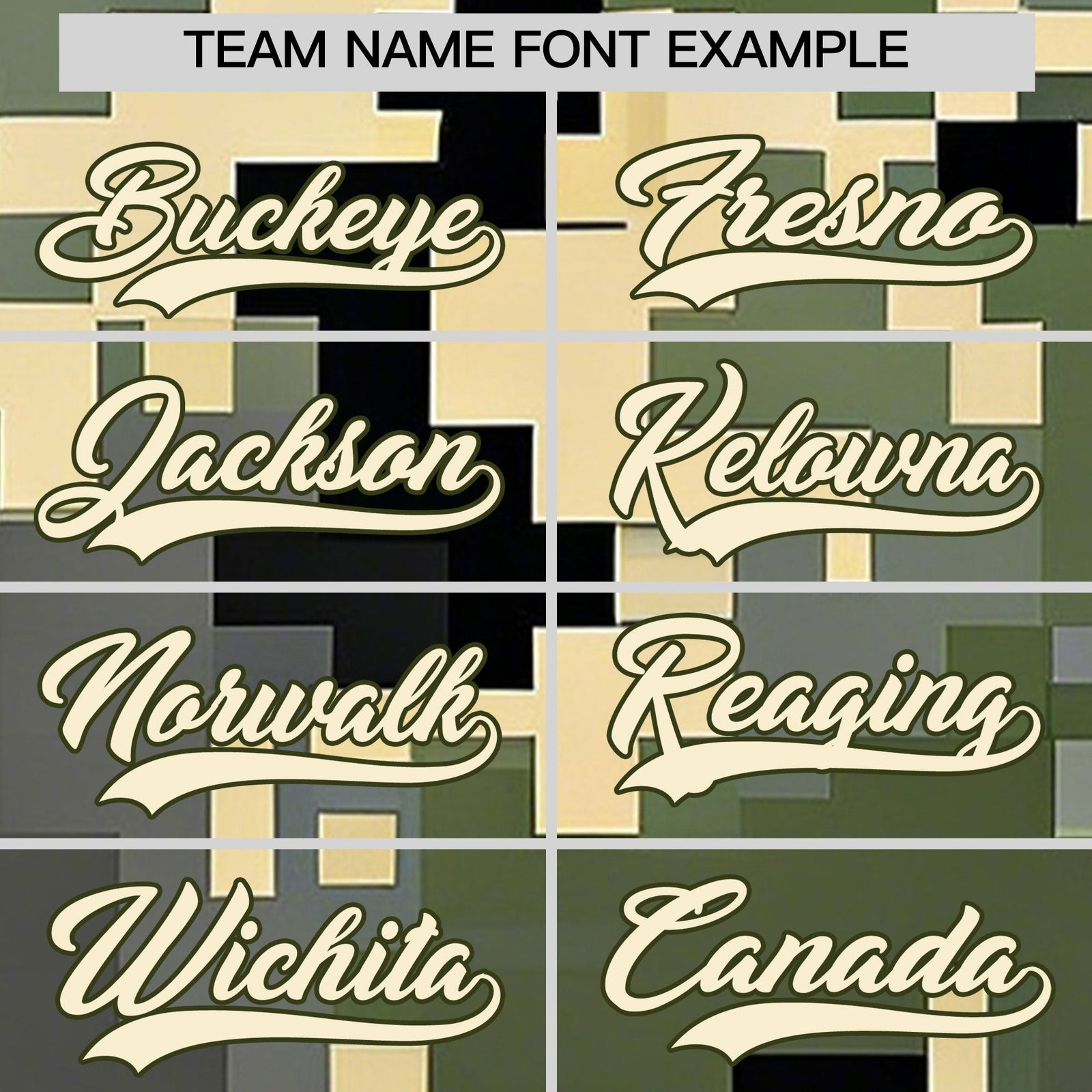 Custom Camo T-shirts Light Khaki Olive Jungle Camouflage Training Shirts