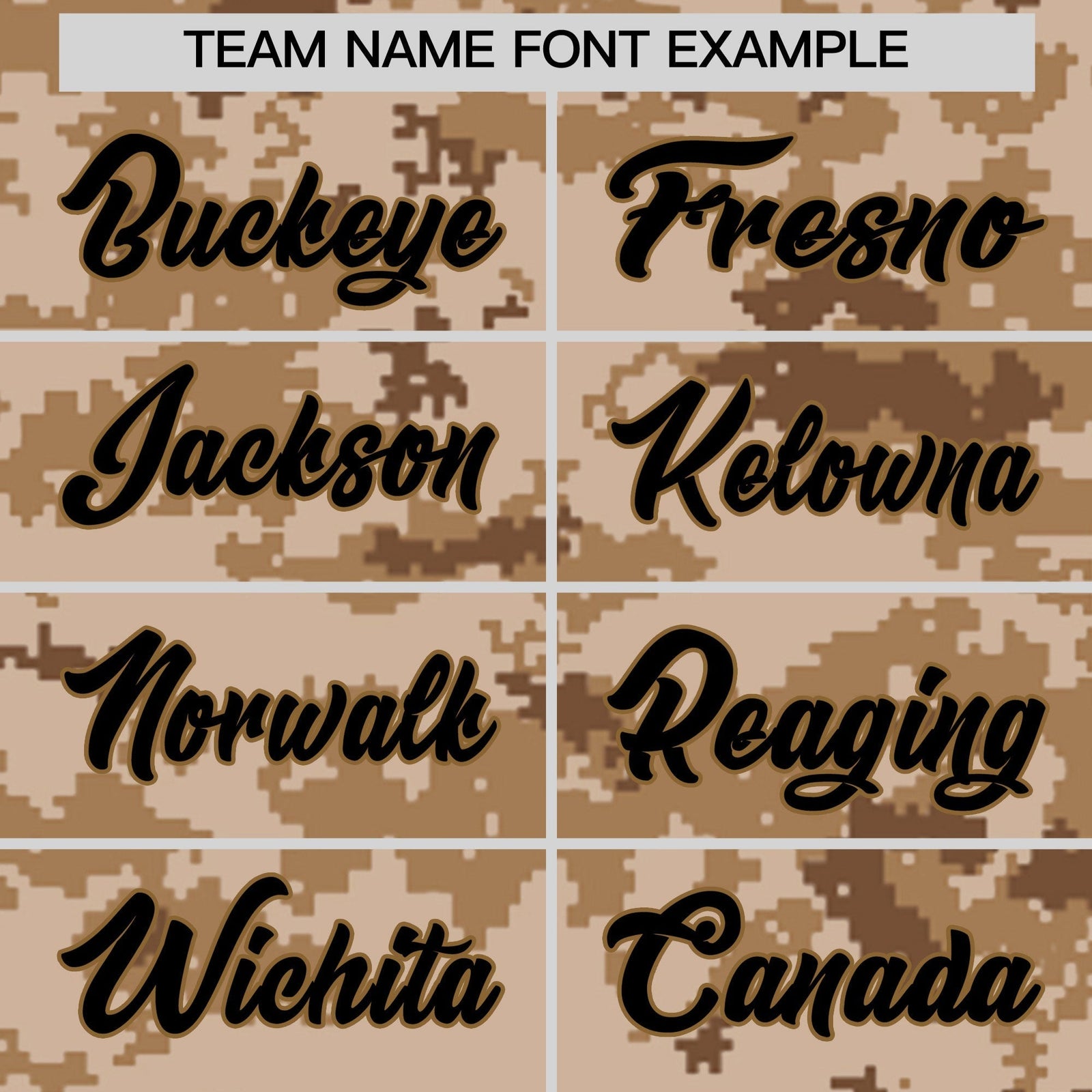 Custom Camo T-shirts Camel Black Jungle Camouflage Outdoor Shirts