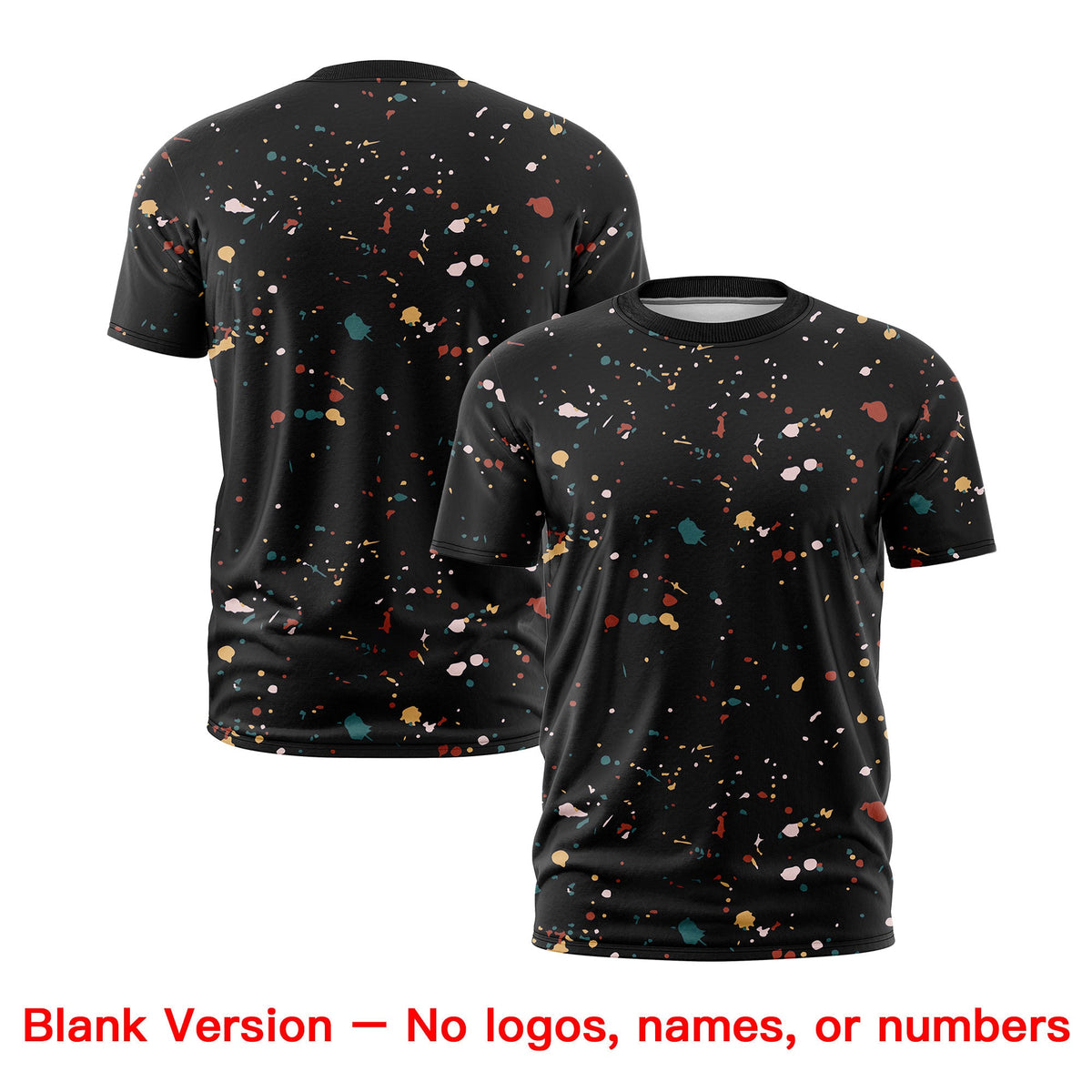 Custom White Black White Spray Painting Graffiti Pattern Personalization T-shirt| KXKSHOP