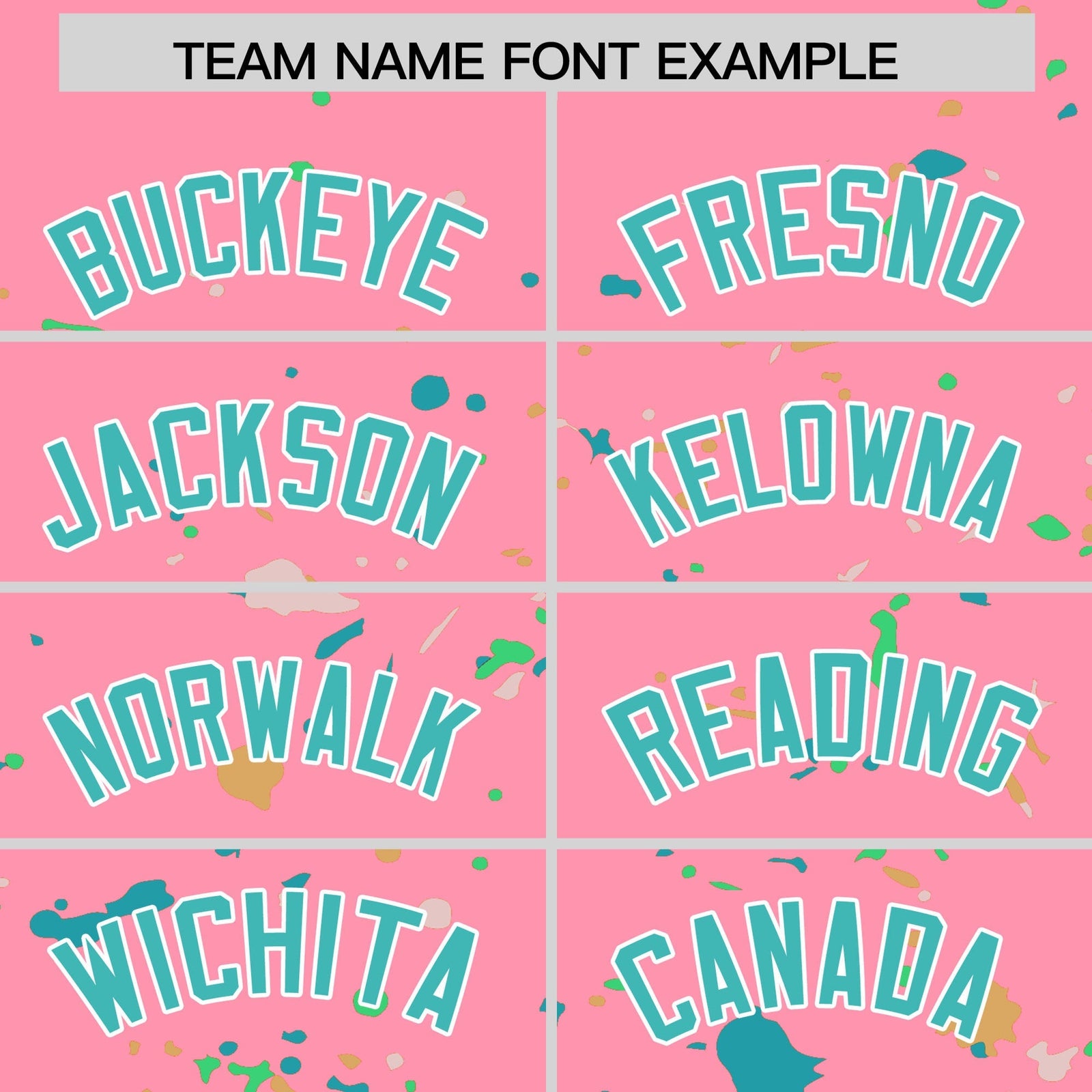 Custom Light Pink Teal White Spray Painting Graffiti Pattern Personalization T-shirt| KXKSHOP