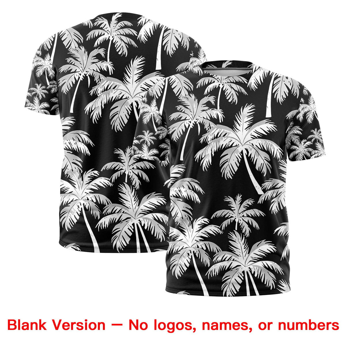Custom White Black Graffiti Pattern Hawaiian Style T-shirt| KXKSHOP
