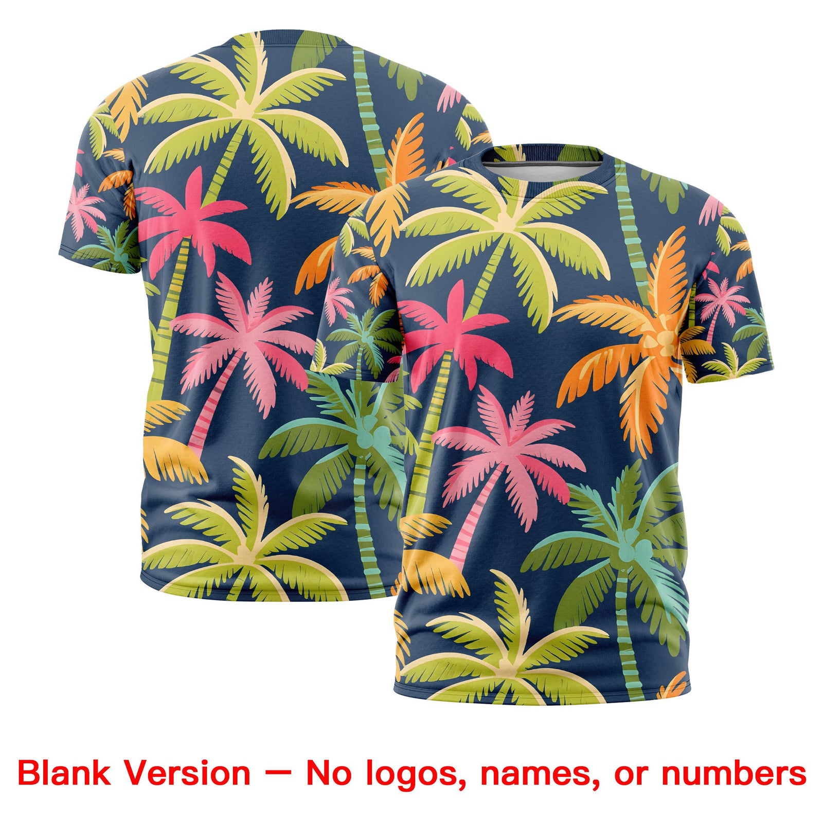 Custom Pink White Graffiti Pattern Hawaiian Style T-shirt| KXKSHOP