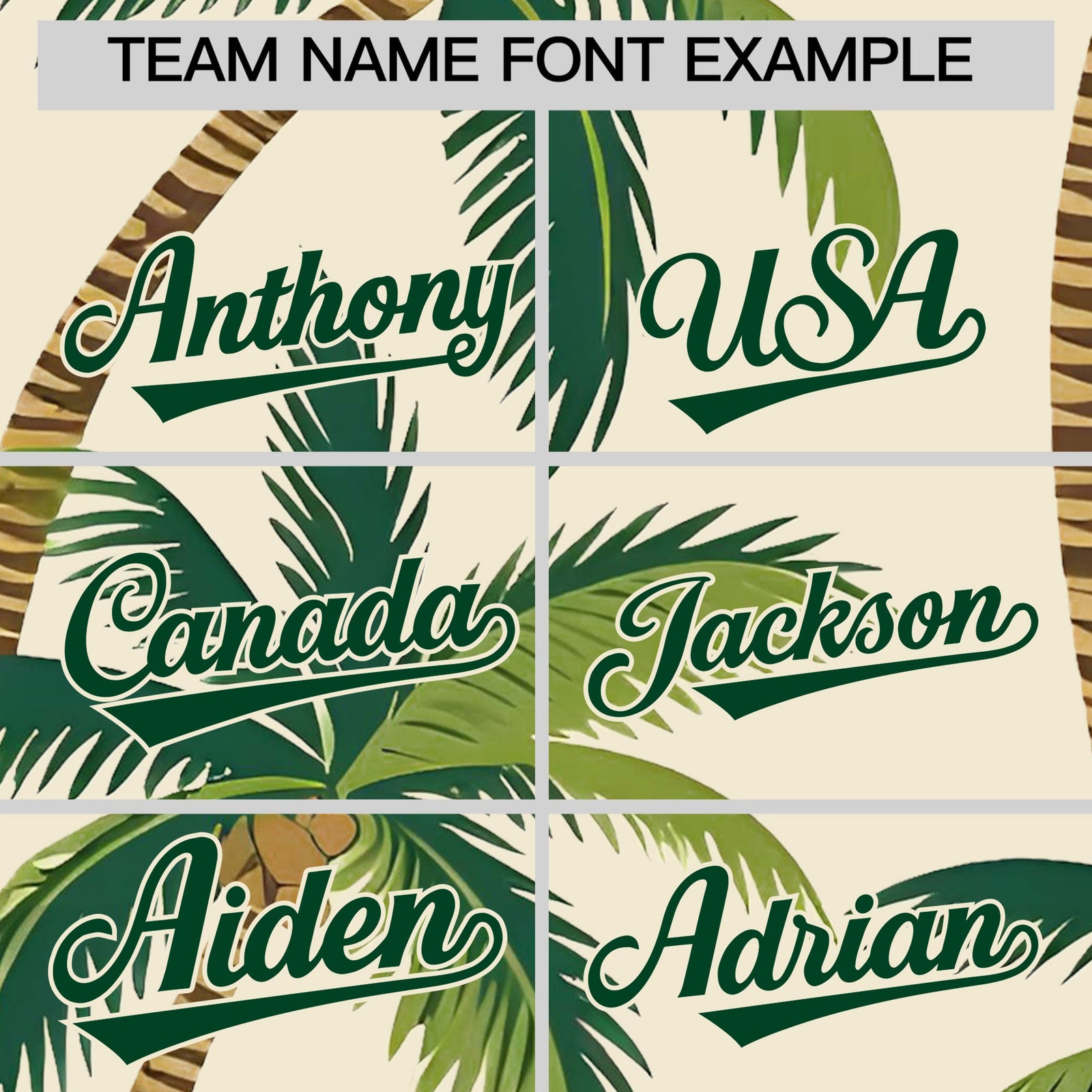 Custom Dark Green Cream Graffiti Pattern Hawaiian Style T-shirt| KXKSHOP
