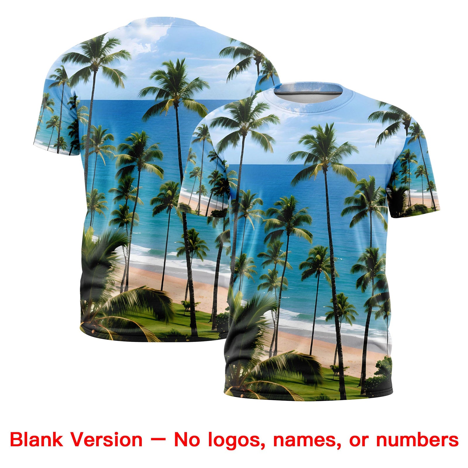 Custom Kelly Green White Graffiti Pattern Hawaiian Style T-shirt| KXKSHOP