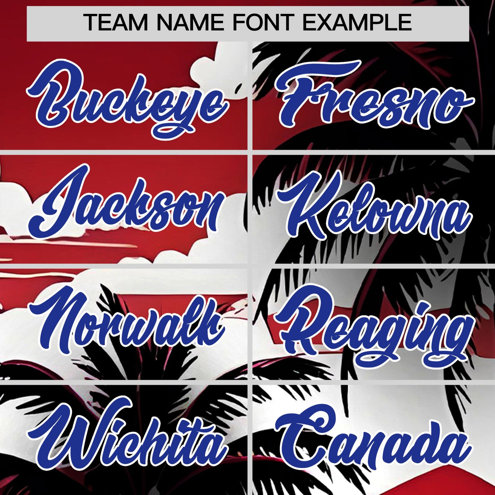 Custom Royal Blue White Graffiti Pattern Hawaiian Style T-shirt| KXKSHOP