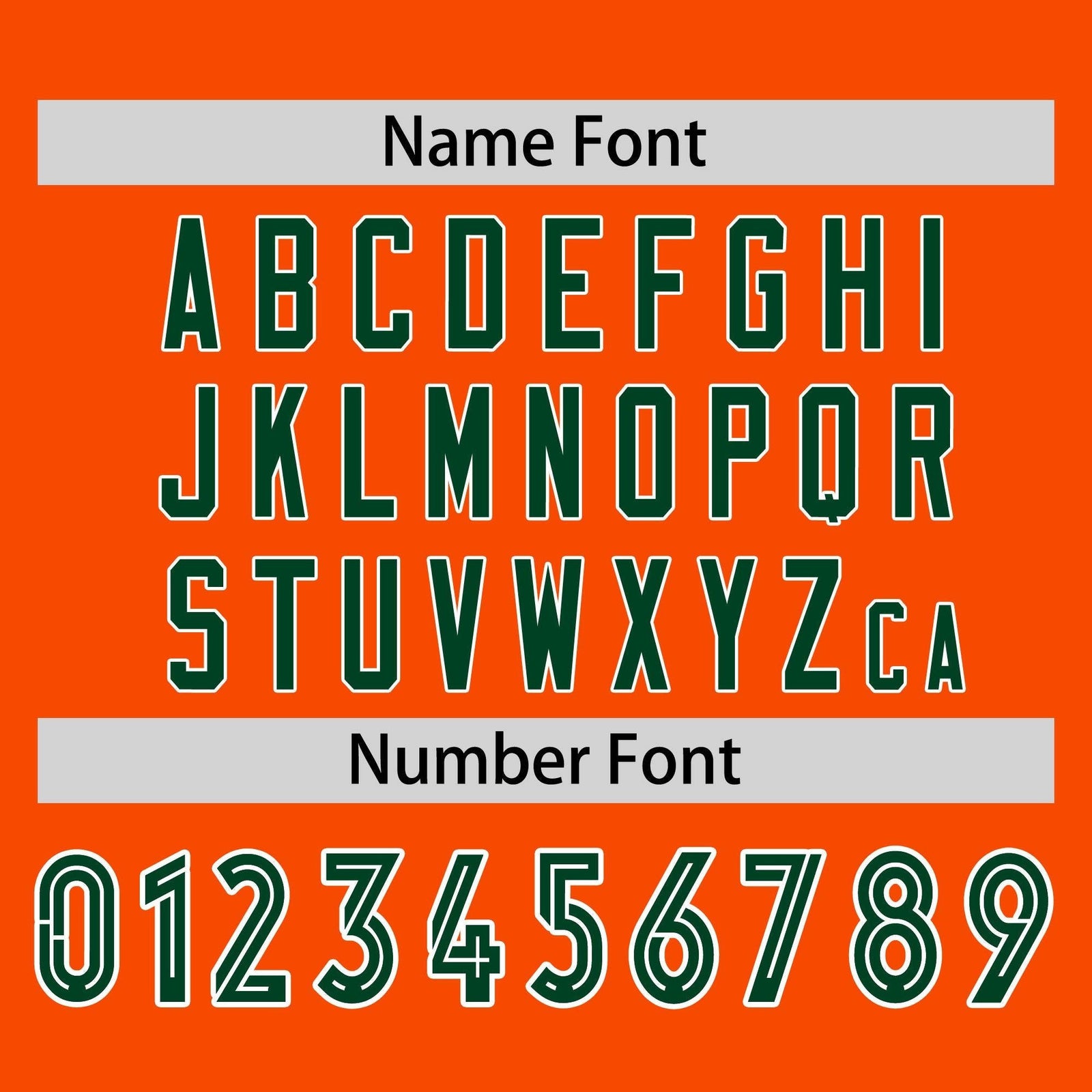 Custom Orange Green White Crew Neck Personalized Raglan Long Sleeve Performance T-shirt