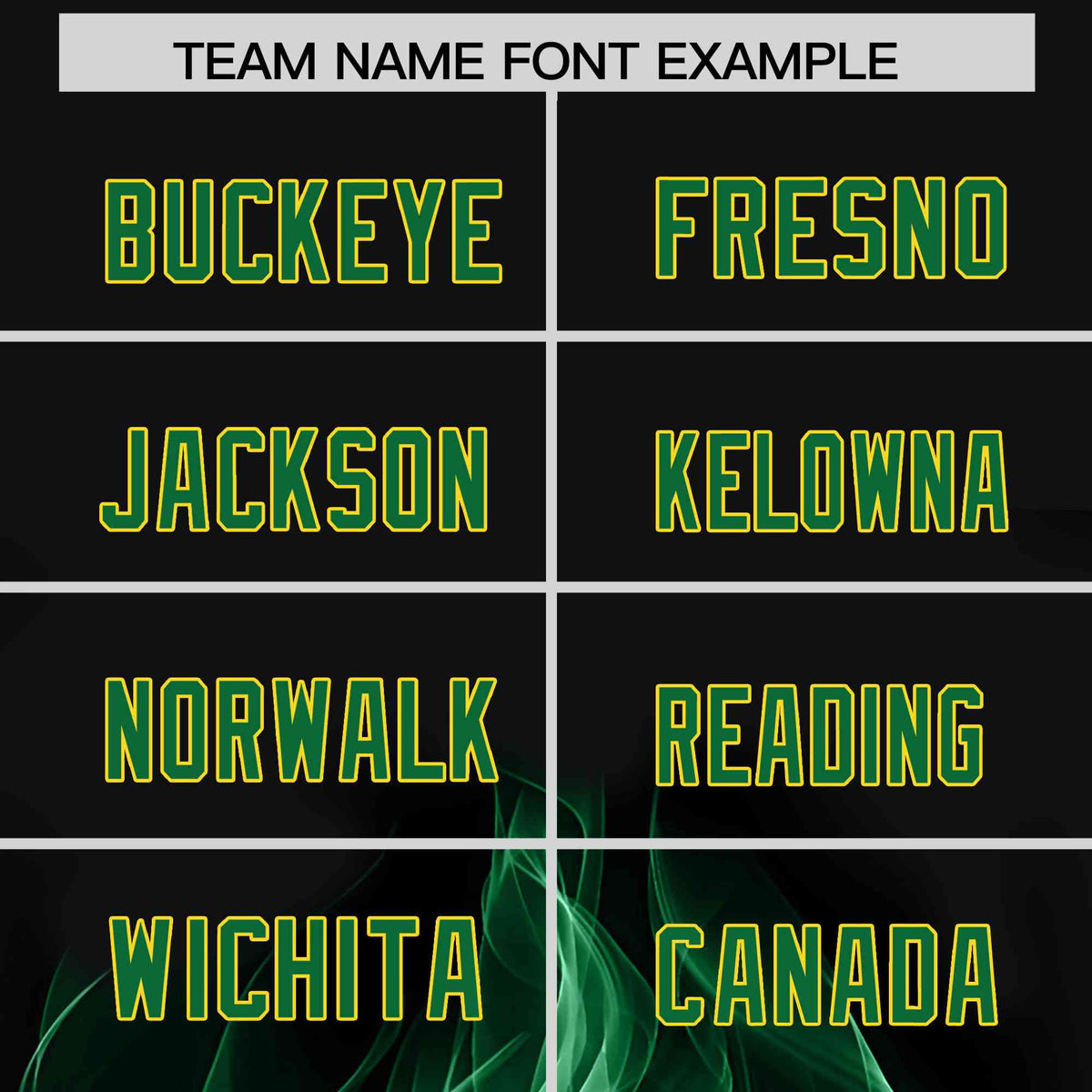 Custom Black Kelly Green Colorful Flame Pattern Long Sleeve Performance T-Shirt| KXKSHOP