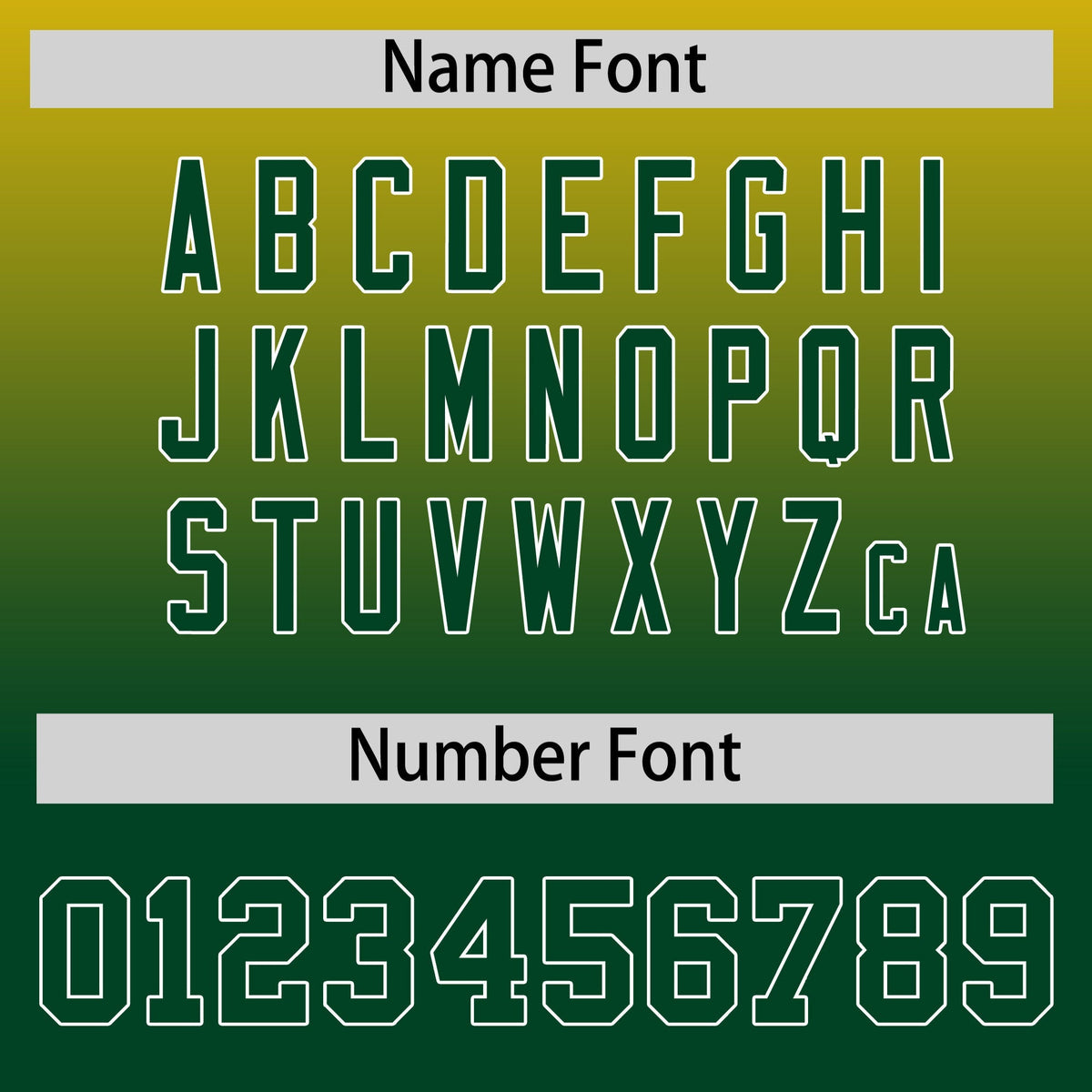 Custom Dark Green Gold Gradient Fashion Reversible Quick Dry T-shirt| KXKSHOP