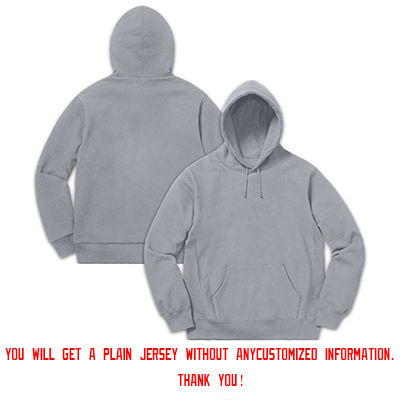 Custom Gray Royal-Orange Mens Classic Style Sweatshirt Fashion Hoodie Uniform