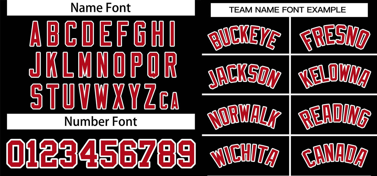 Custom Black Red-White Classic Style Outdoor Authentic Pullover Baseball Jersey
