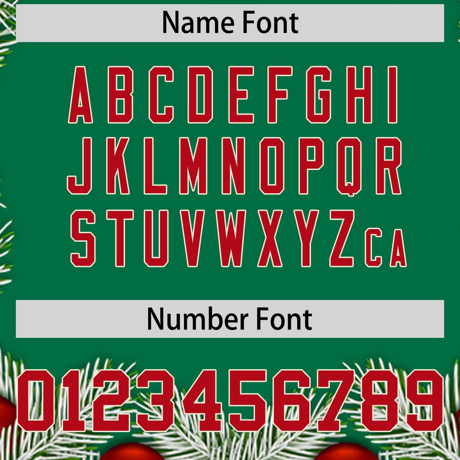 Custom Kelly Green Red Christmas Graffiti Pattern Athletic Full-Zip Hoodie