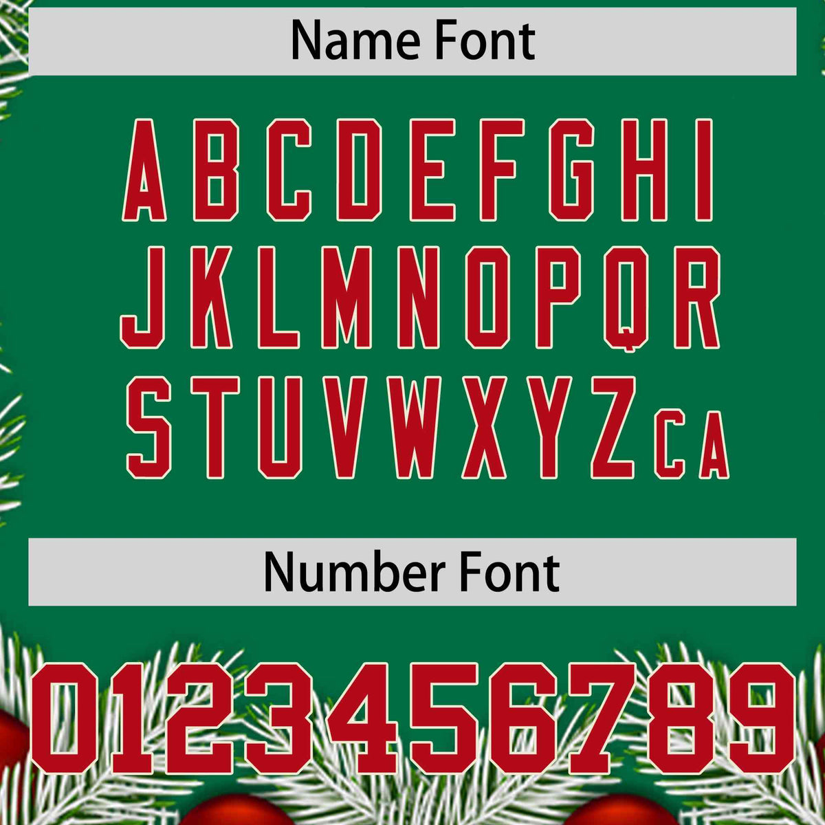 Custom Kelly Green Red Christmas Graffiti Pattern Athletic Full-Zip Hoodie