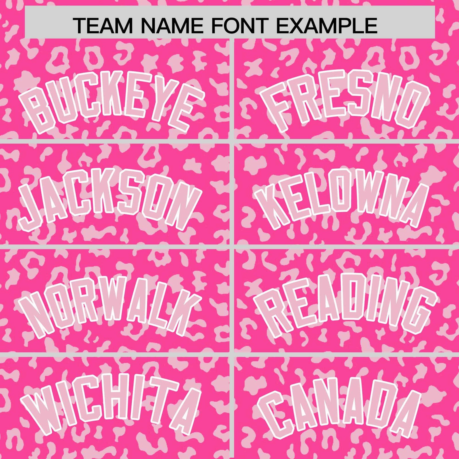 Custom Pink Light Pink Varsity Full-Zip Letterman Leopard Print Hoodie Jacket