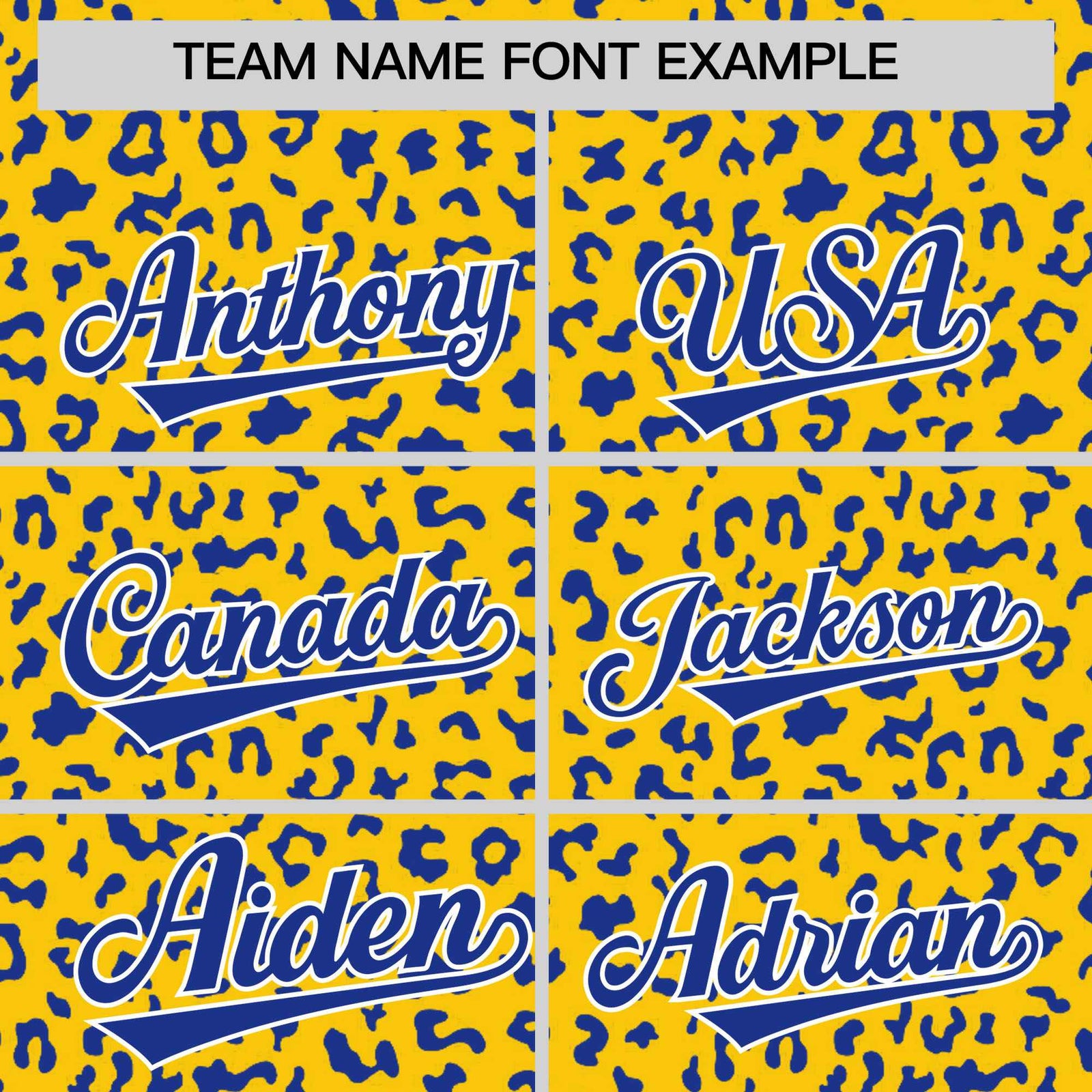Custom Gold Royal Varsity Full-Zip Letterman Leopard Print Hoodie Jacket