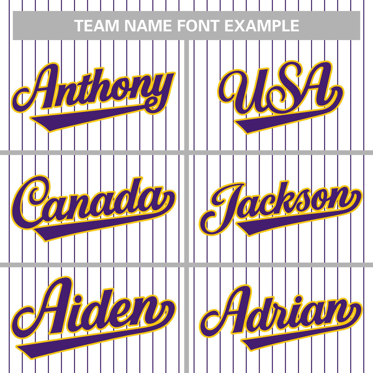 custom pinstripe baseball shirt