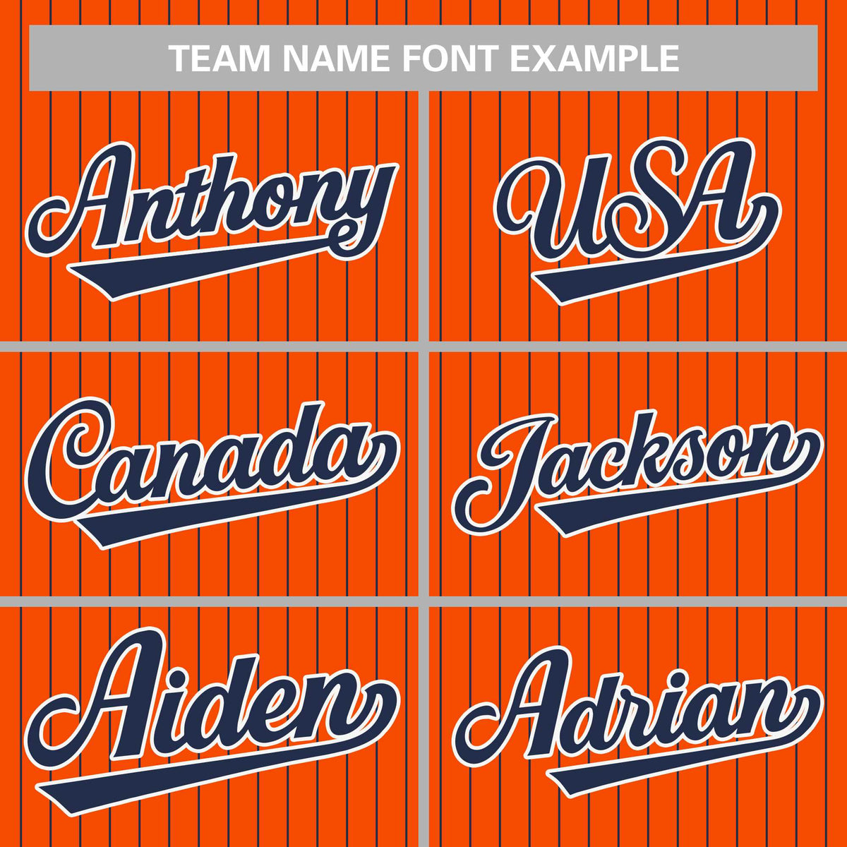 custom pinstripe baseball jerseys