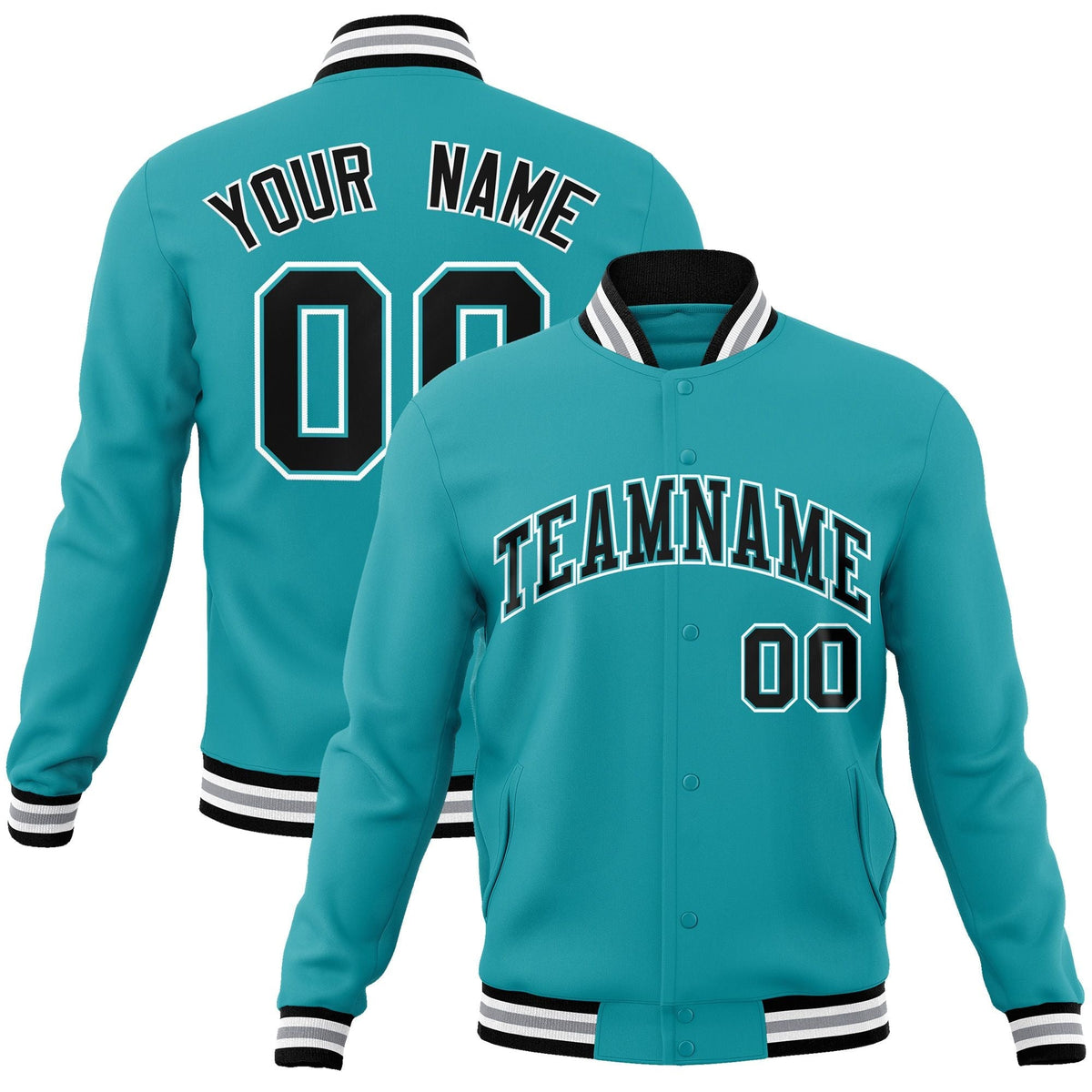 baseball jacket - 3d customized