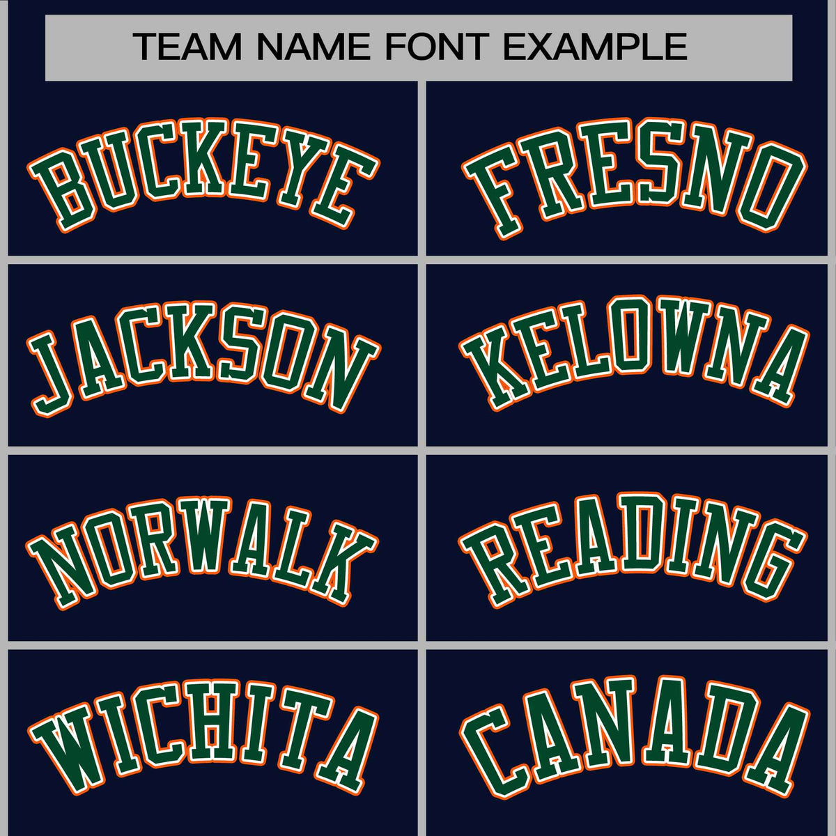 Custom Navy Green-Orange Classic Style Varsity Full-Snap Letterman Jacket