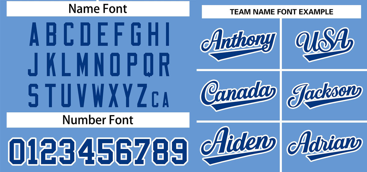 Custom Light Blue Royal-White Classic Style Outdoor Authentic Pullover Baseball Jersey