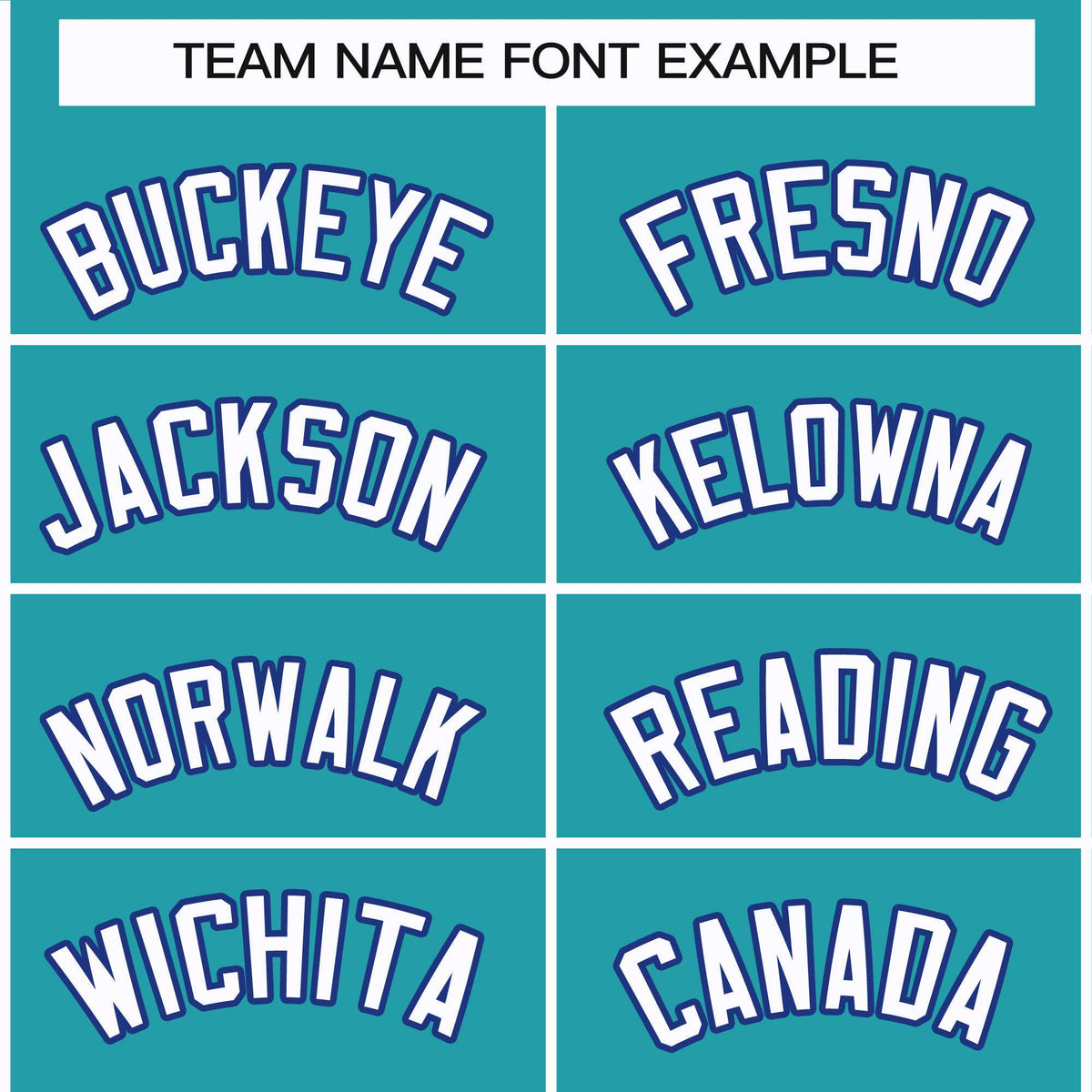 Custom Aqua White-Royal Classic Style Hockey Jersey