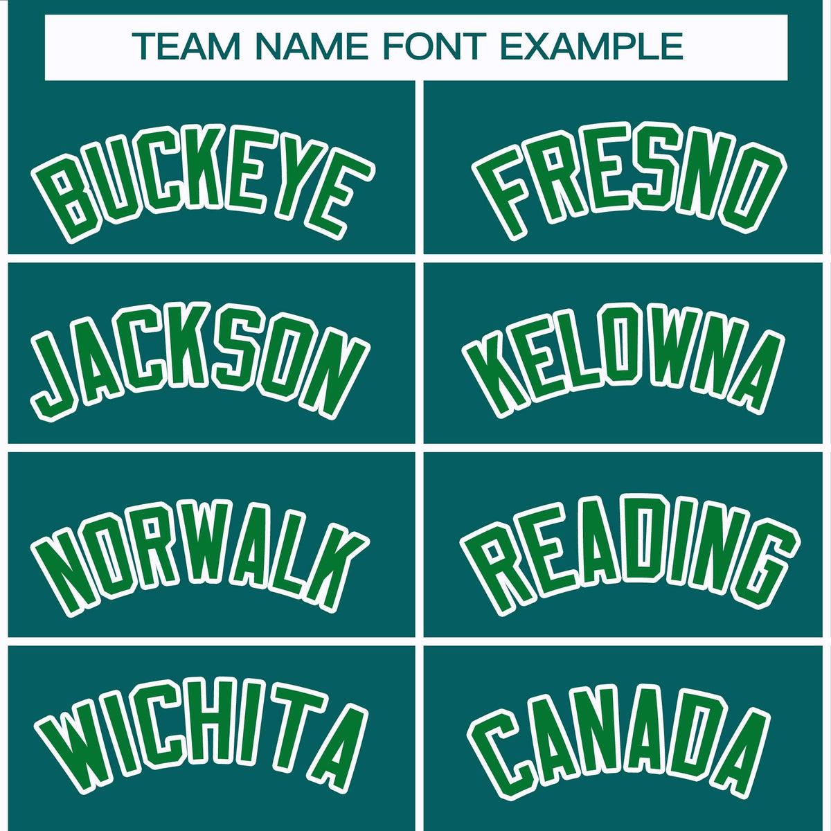 Custom Teal Kelly Green-White Classic Style Hockey Jersey