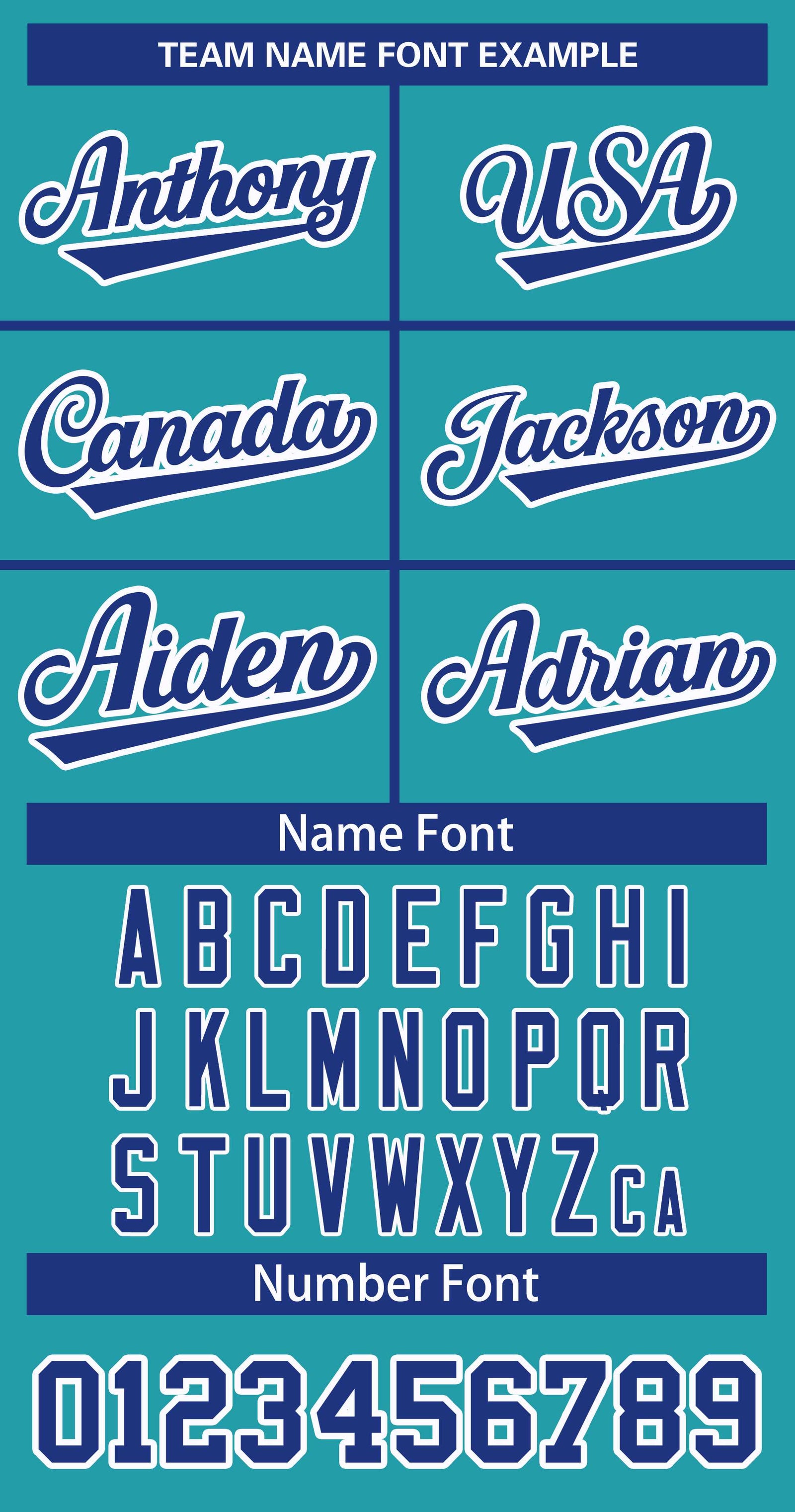 Custom Aqua Royal-White Classic Style Hockey Jersey