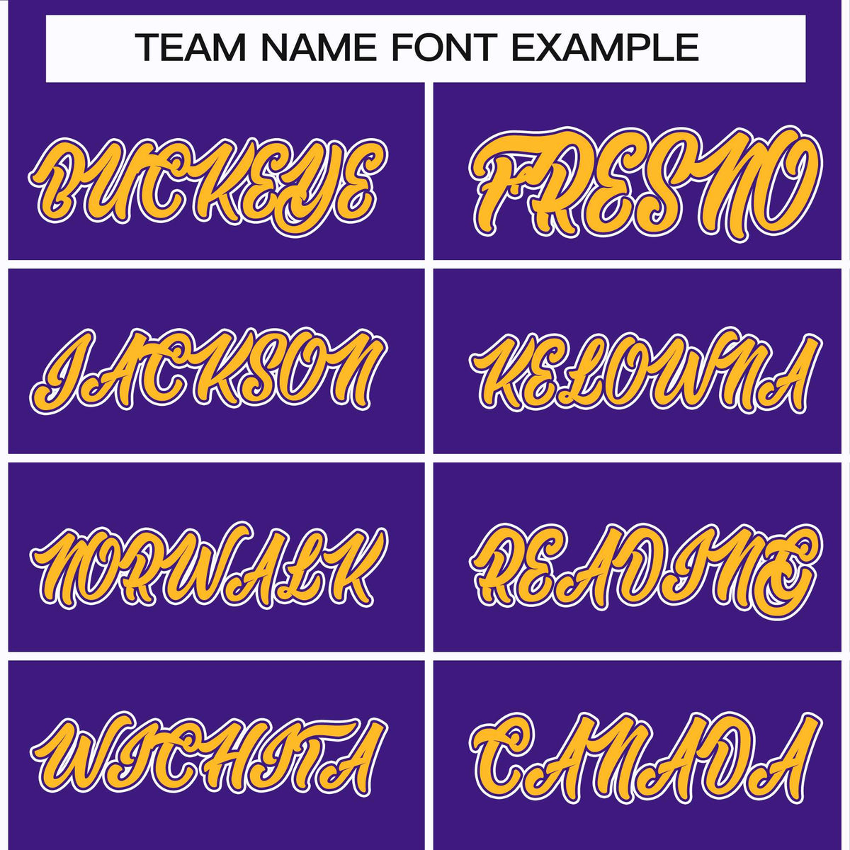 Custom Purple Gold Purple-White Classic Style Hockey Jersey