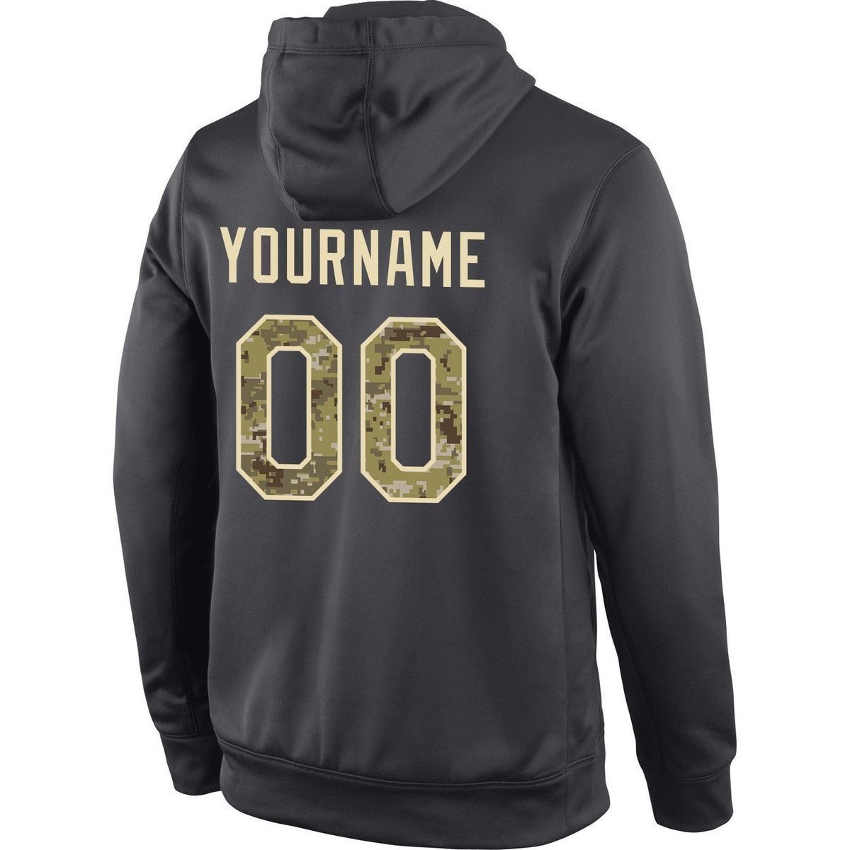 Custom Black Classic Style Pullover Sport Fashion Hoodie Uniform