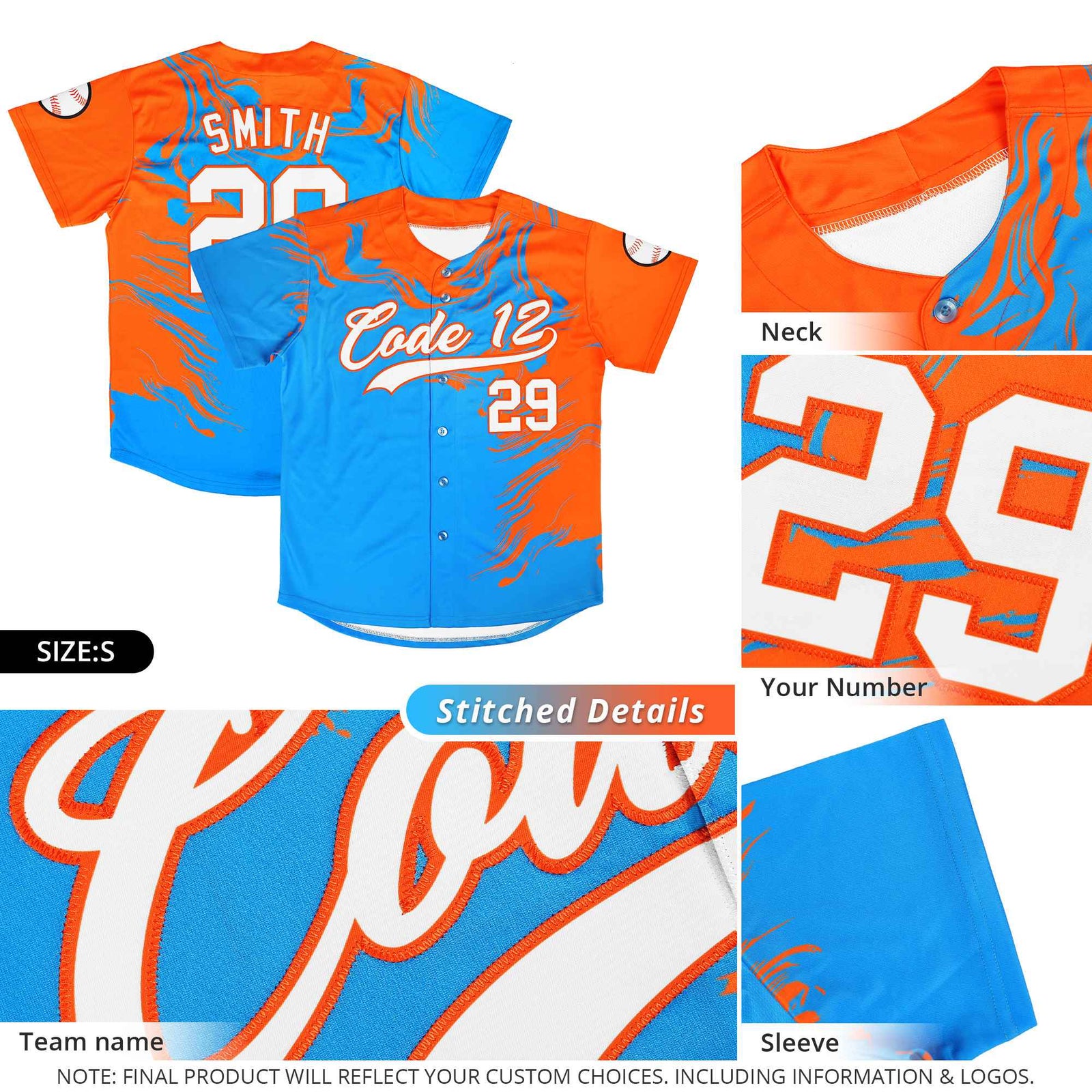 Custom Crimson Khaki Personalized Ink Pattern Authentic Baseball Jersey