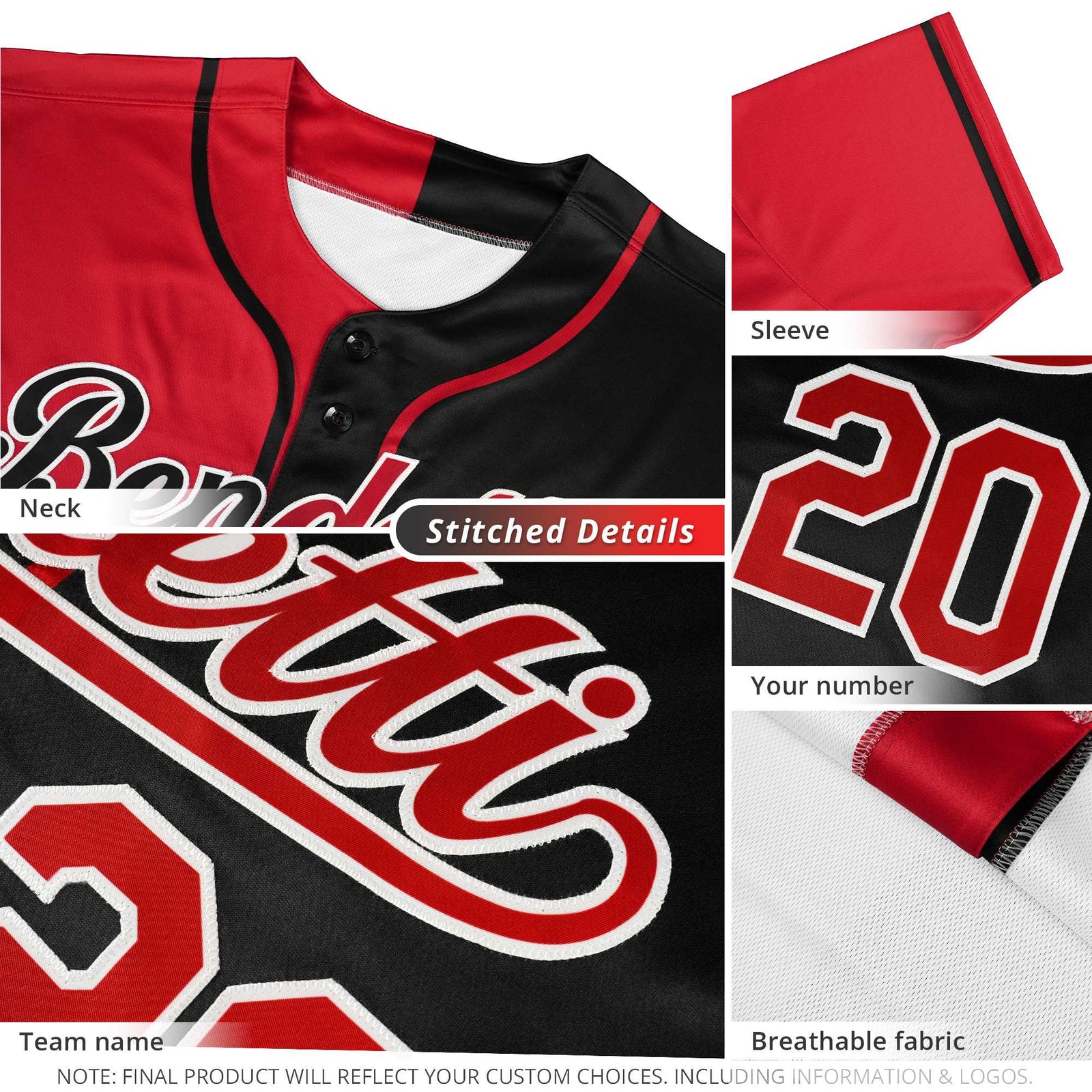 Custom Old Gold Maroon Split Fashion Authentic Baseball Jersey