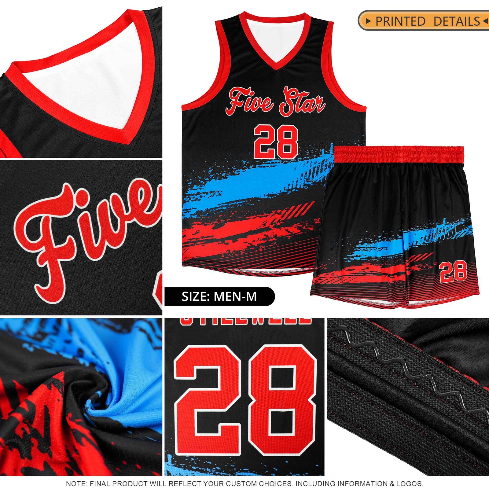 Custom Black Pink and Aqua Graffiti Pattern Sports Uniform Basketball Jersey