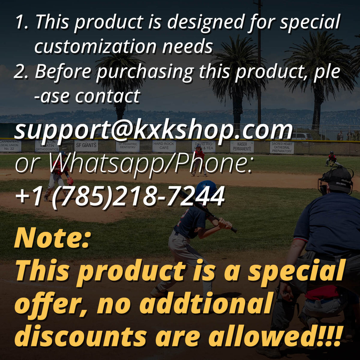 Special Customized Requirements
