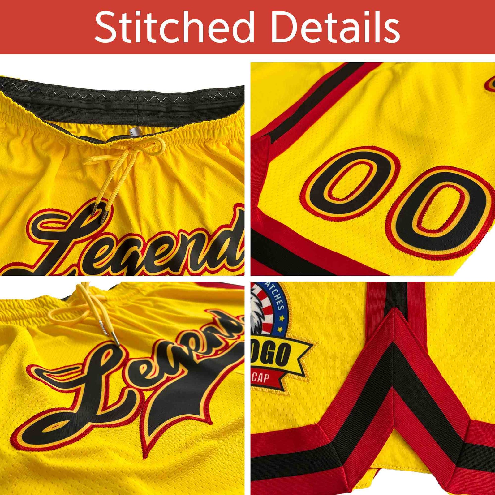 Custom Black Green-White Personalized Basketball Shorts