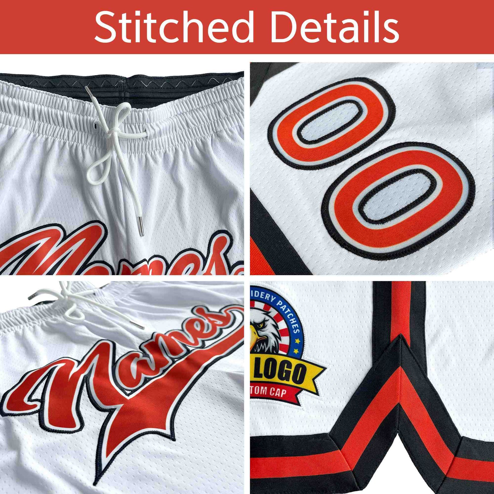 Custom White Hunter Green-Cream Personalized Basketball Shorts
